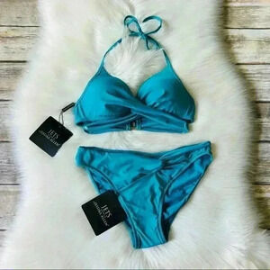 New JETS BY Jessica Allen Two Piece Set Swimwear Bikini Sz 6